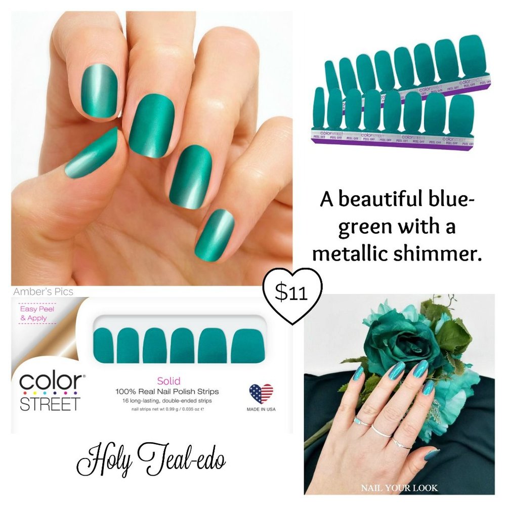 COLOR STREET - HOLY TEAL-EDO